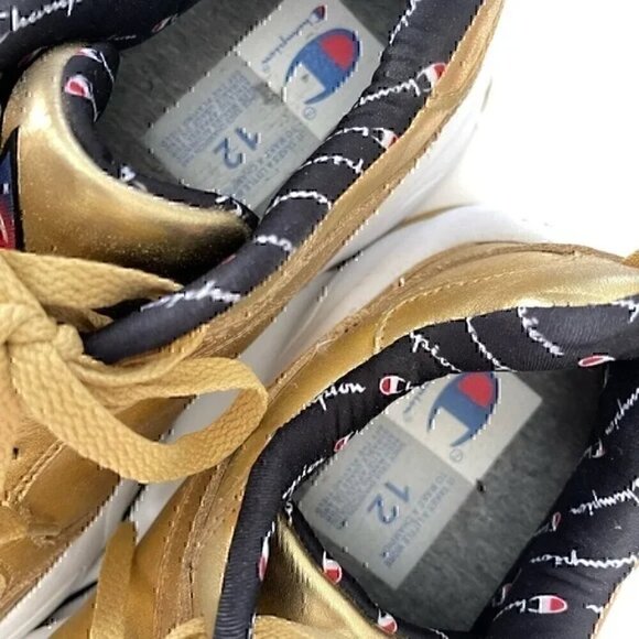 Man's gold champion sneakers - Picture 8 of 8